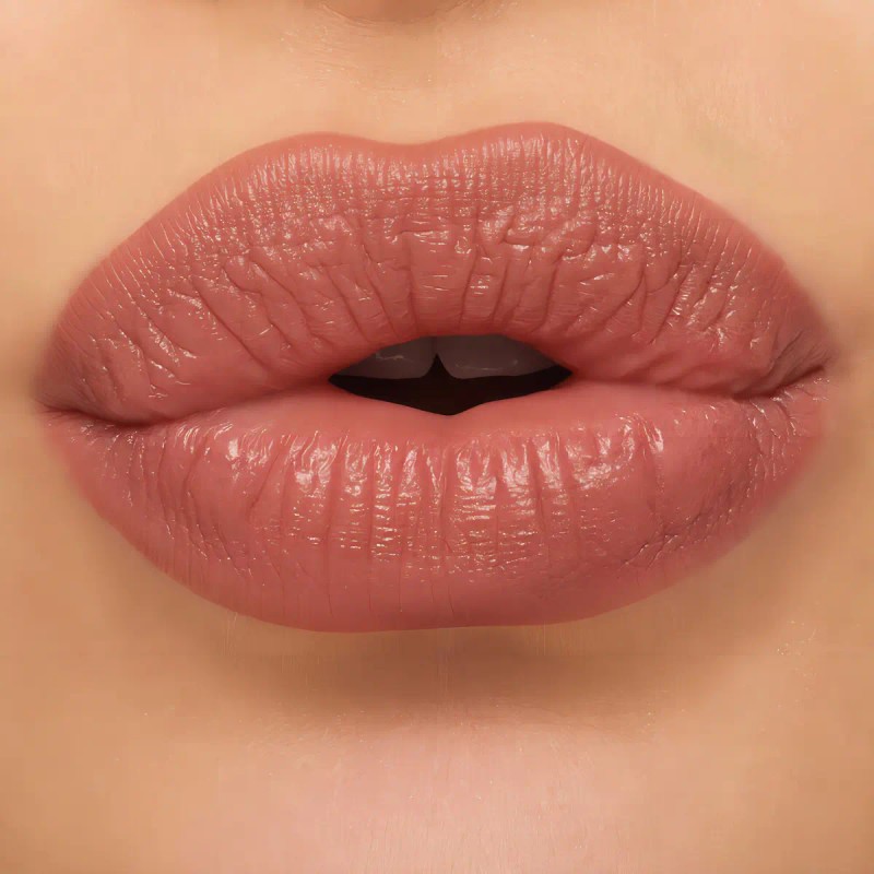Labial Mini MAC MACximal Silky Matte Velvet Teddy Mate Sedoso