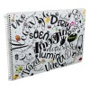 Cuaderno Marquilla Rayter Block Dibujo 30 Hjs C/papel China Color