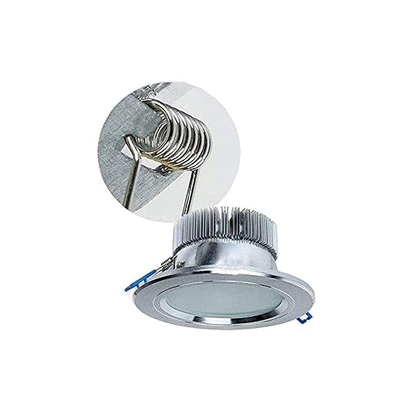 24 pcs Retaining Spring Clips Securing Clamps Light Fittings 1.5x60mm