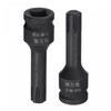 sourcing map 10mm Impact Ribe Bit Socket, 3/8" Square Drive