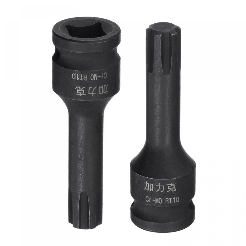 sourcing map 10mm Impact Ribe Bit Socket, 3/8" Square Drive