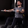 AmStaff Fitness 48" Straight Ez Curl Lat Pull Down Bar