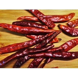 De Arbol Whole Dried stemless Chilli pods - (Medium - Hot)- 50g