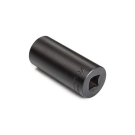 TEKTON 1/2 Inch Drive x 24 mm Deep 6-Point Impact Socket | SID23124