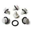 W713297-S300 Trim Trim Trim Bumper Mounting Clips with Seal Pack