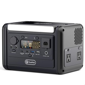 FF Flashfish T300pro Portable Power Station, 230Wh LiFePO4 Battery Pack, Solar Generator with 300W (600W Surge) AC Outlets, PD 100W USB-C Port, Backup Power for Home Use, Camping, Emergencies