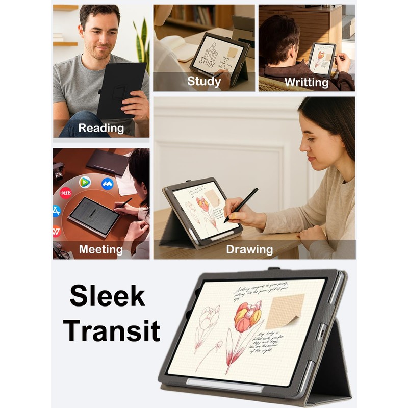 Tablet Case with WACOM MovinkPad Pro 14, Auto Sleep/Wake, Protective