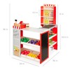 Best Choice Products Pretend Play Grocery Store Wooden Supermarket Toy