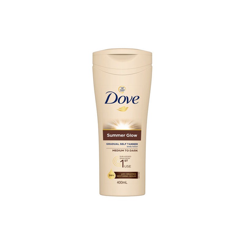 Dove Body Lotion Medium To Dark Skin 400mL