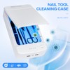 Nail Tool Sterilizer with Blue Light,LXIANGN Portable USB Sterilizating Box