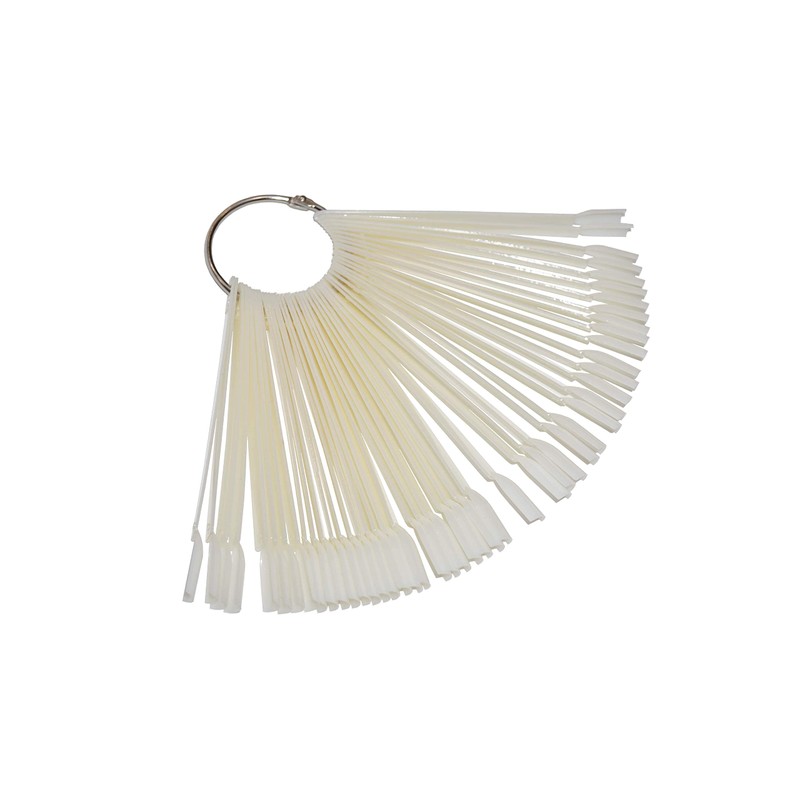 JND Professional 50pcs Nail Colour Display Swatch Sticks, Pop Sticks,
