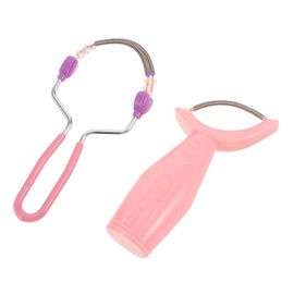 Ipetboom 2pcs Facial Hair Removal Device Facial Epilator for Women Facial Hair Remover for Women Face Hair Remover Tool Spring Epilator for Women Face Hair Remover for Face Plastic