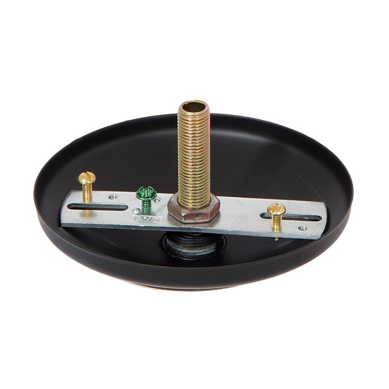 B&P Lamp® Screw Collar Canopy Kit (Black)