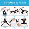 FIBOUND 2 Pieces Back Posture Trainer, Premium Back Straightener for