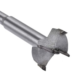 MACHSWON 2 PCS Forstner Drill Bits Tungsten Carbide Wood Hole Saw Opener Drill Bit 26mm+27mm Woodworking Drilling Boring Bit Cutter