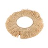 Raffia Wall Decor Portable Textured Appearance Wall Hanging Environmental Friendly