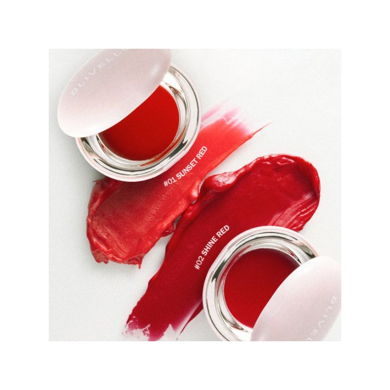 BLIVELLO Dew Drop Lip & Cheek Balm 2g, Color:02 Shine