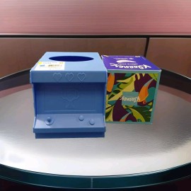 Target Bullseye Collection video arcade tissue box cover With Free Kleenex Tissu