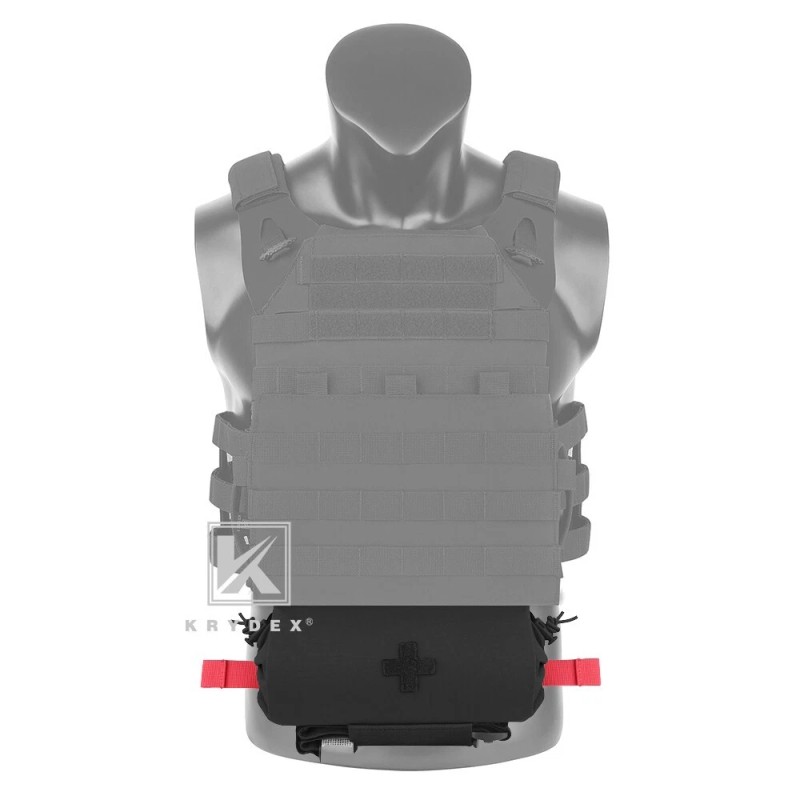 KRYDEX Tactical Roll Up IFAK Drop Pouch Medical EMT First