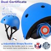 Juego de casco de bicicleta para niños pequeños, casco de