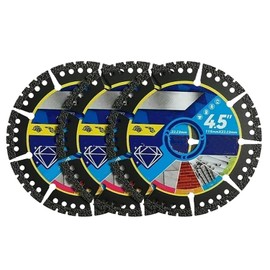 Disco De Sierra Circular 3 Piezas Disco De Corte Para Amoladora De Azulejos,11 Cm De Corte Preciso Para Obra Albañilería Reparación Hogar Demolición Reforma Azulejos Fontanería