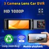 JESWO Cámara WiFi para Carro, 3.16'' HDR 1080P Dashcam Auto