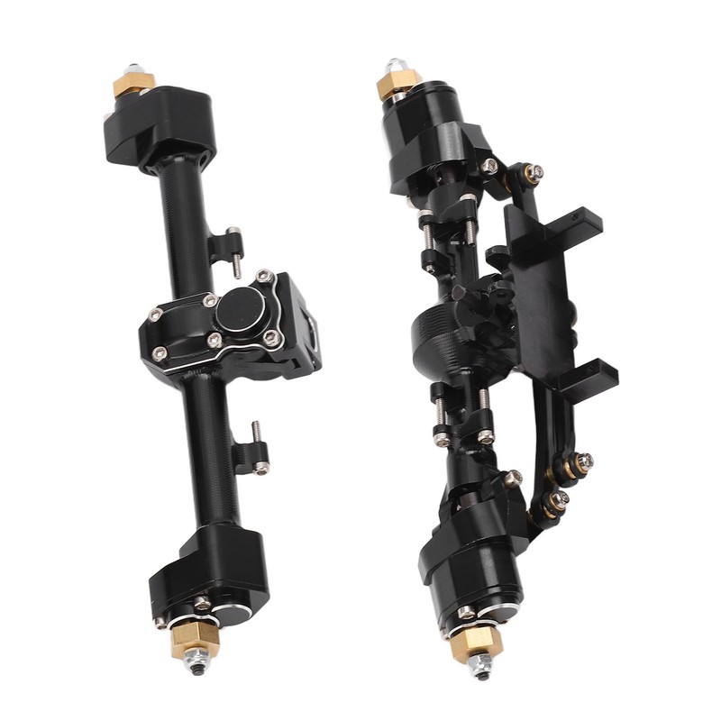 RC Car Metal Complete Front Rear Portal Axle Set Assembly