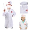 [TTETNLY] Children's Doctor Costume, Nurse, Work Clothes, Kindergarten, Pretend Play,