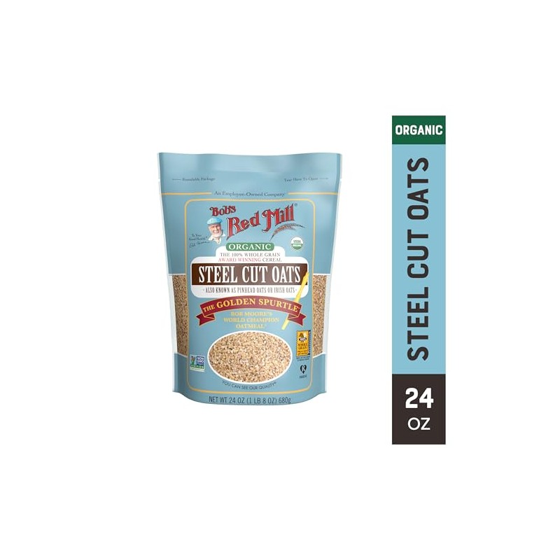 Bob´s Red Mill Avena Orgánica Corte Afilado - 680 g