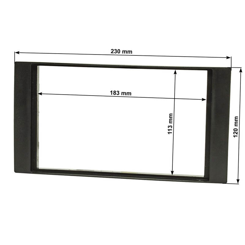 tomzz Audio 2415-072-1 Double DIN Radio Fascia Set Compatible with