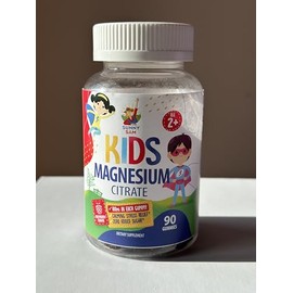 SUNNY SAM- “Gomitas de Magnesio para Niños y Adultos 100mg Calm Magnesium Chews Sup Masticable con Citrato de Magnesio
