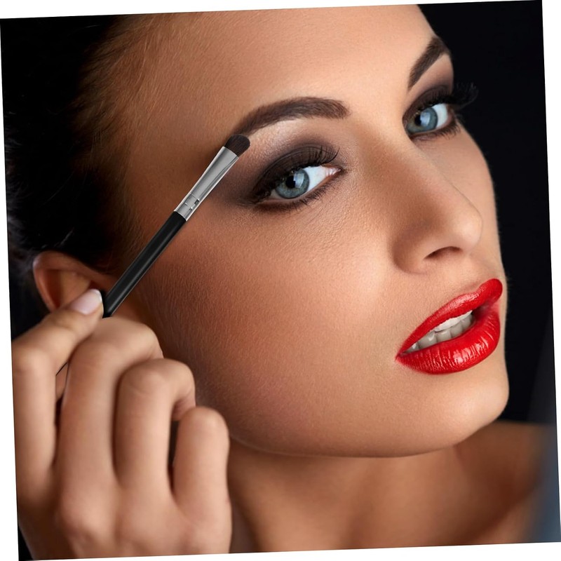 6 Piezas Pincel Para Sombras De Ojos De Mango De