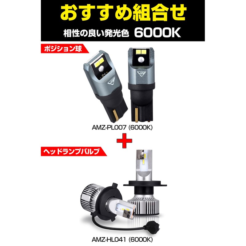 M's Basic by IPF Position Lamp, LED for Cars, T10,