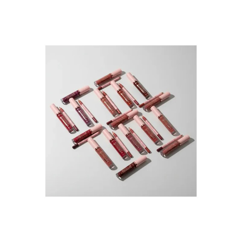 Increíble Labial Líquido Mate Y Delineador Kit De 12pzas