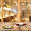Pool Coasters Set - Luxury Gift Box and 4 Round,