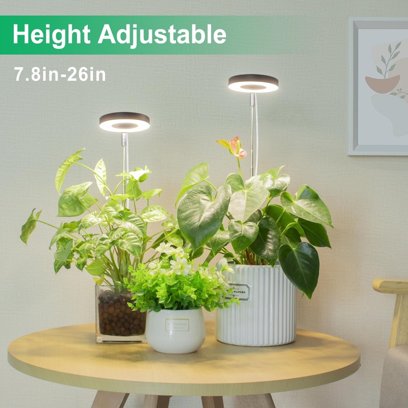 LORDEM Plant Grow Light, Full Spectrum LED Plant Light for