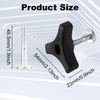 Cipszoely 2 Pcs Lawn Mower Handle Parts, Universal Lawnmower Handle