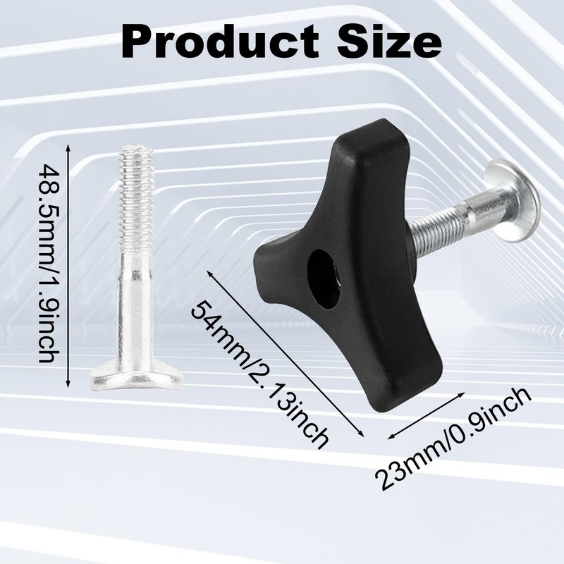 Cipszoely 2 Pcs Lawn Mower Handle Parts, Universal Lawnmower Handle
