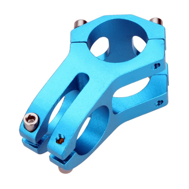 Lixada Mtb Bicycle Handlebar Stem In Aluminium Alloy 31.8Mm Blue