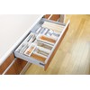 Richell Totono N Cutlery Pocket for Drawers, Mini, White