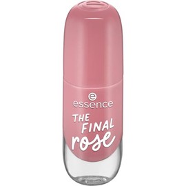 essence gel nail colour 08 THE FINAL ROSE, long-lasting nail polish, quick-drying, colour-intensive, shiny, express result, vegan, dusky pink, 8 ml