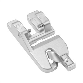 FIKLOTA 3mm Rolled Hem Presser Foot with IDT for Pfaff and More Sewing Machines ALT : 98-694818-00, 3820284-096, 820284096, 820249096