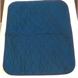 1 of Large (60cm x 50cm) Blue Washable Wheelchair Seat Armchair Incontinence pad Sheet
