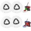 6 Pack Mop Head Replacement Compatible with Oceda Triangle Swivel