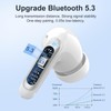 WeurGhy Bluetooth Headphones, Wireless Bluetooth 5.3 In-Ear Headphones with 4