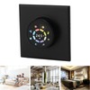 Smart Thermostat Black App Remote Control Timing Energy Saving High