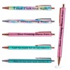 Cobee Funny Ballpoint Pens, 5 Pieces 1mm Retractable Glitter Fun