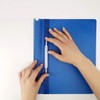 D.RECT Pack of 25 A4 plastic file folders with transparent