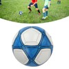 Soccer Ball Blue and White Color Thicked Size 5 Children
