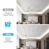 STICKGOO Drop Ceiling Tiles 24"x24", PVC Panels Plastic Ceiling Tiles